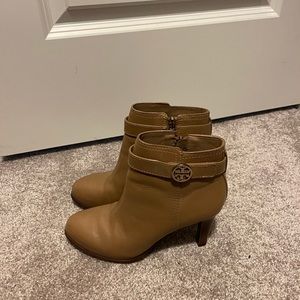 Tory Burch Tan Leather High Heels